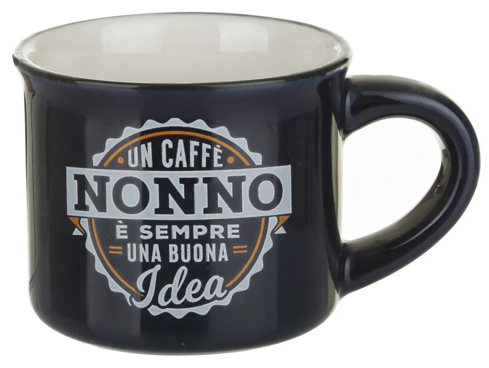 Tazzina caffè nonno in gres porcellanato