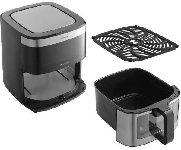 Sencor friggitrice ad aria 9 l 1700W/230V nero/cromo opaco