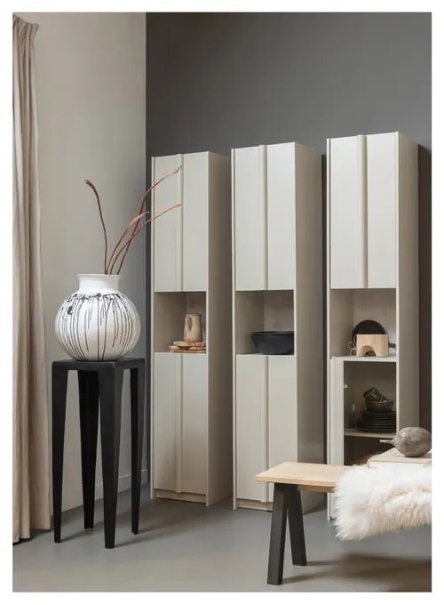 Armadio modulare in legno di pino crema 40x210 cm Basu - WOOOD