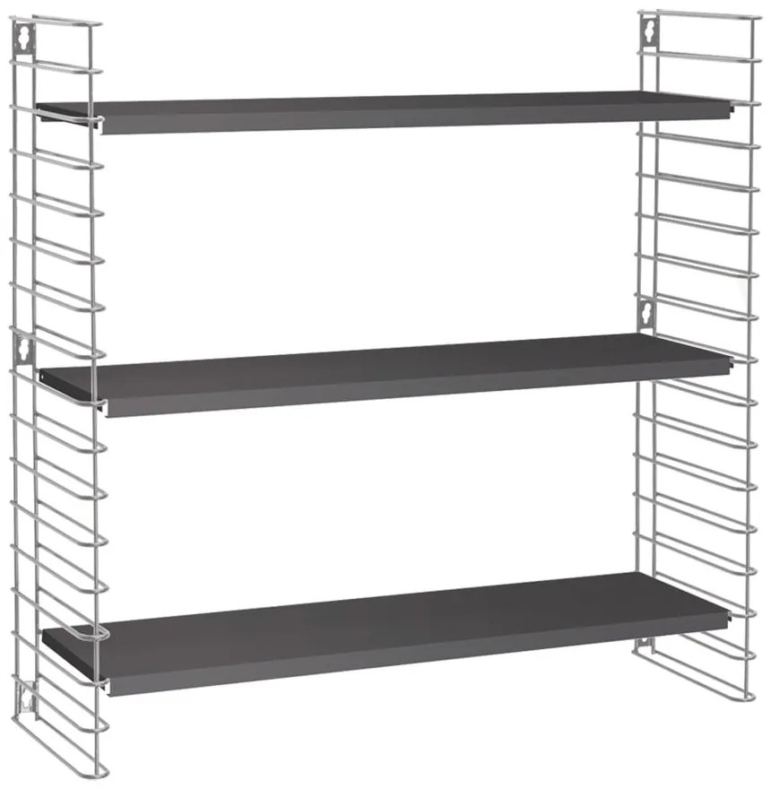 Libro Scaffale a 3 livelli, larghezza 70 cm - Metaltex