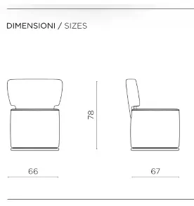 Poltrona 3 in 1 con braccioli con cuscino e schienale per camera, Chaise  longue comoda per ufficio 60x25x188cm, Caffè - Costway