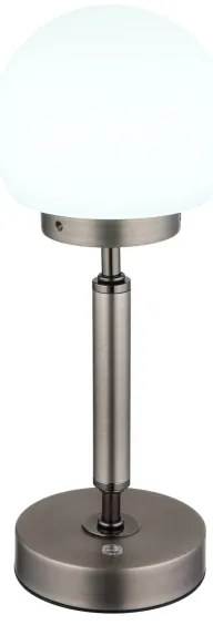 Globo 21033A-LED Lampada da tavolo ricaricabile HAKU LED/2,5W/5V 2700/4000/6500K antracite