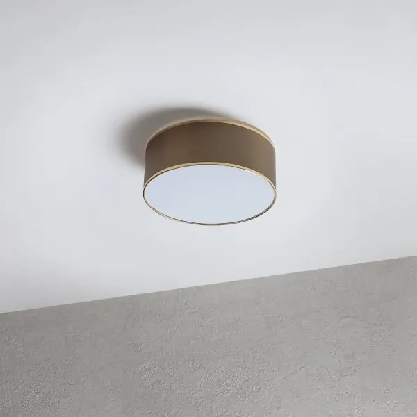 Plafoniera da soffitto SIRJA LED/20W/230V 4000K Ø 35 cm marrone/oro