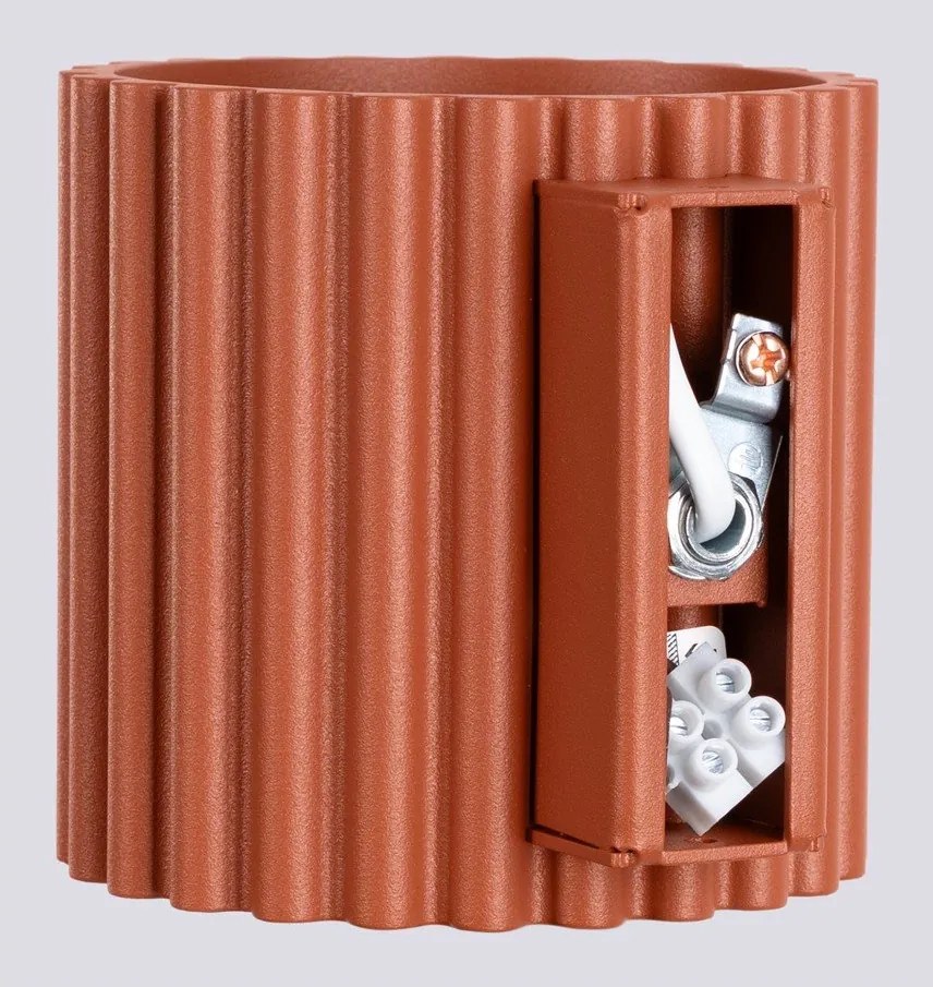 Lampada da parete arancione ø 10 cm Zora – Sollux