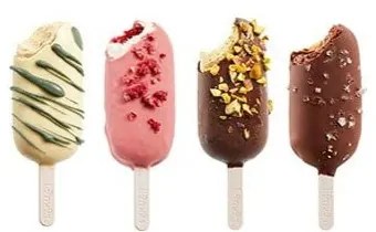 Set di stampi per ghiaccioli in silicone 4 pz – Lékué