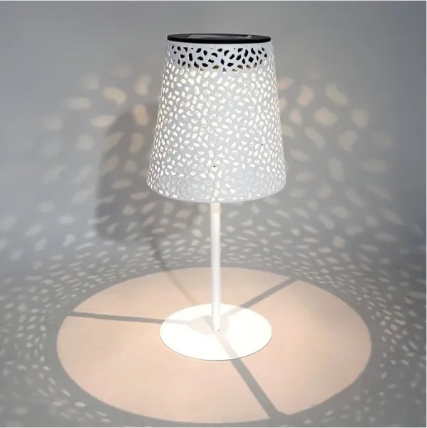 Lampada da tavolo solare a LED LUVETRA LED/1xAA 4000K IP44 200 mAh bianca