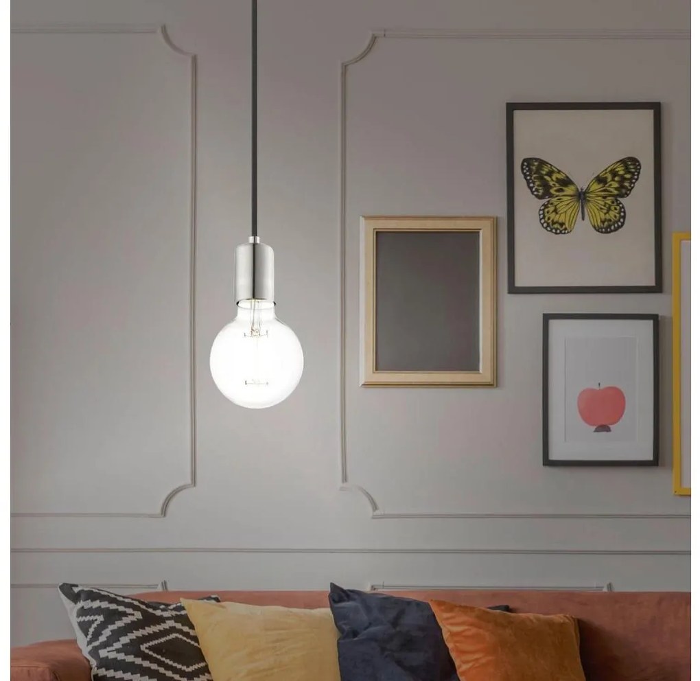 Eglo 32522 - Lampadario a sospensione con filo YORTH 1xE27/60W/230V