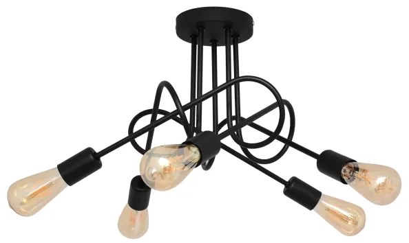 Plafoniera OXFORD 5xE27/15W/230V