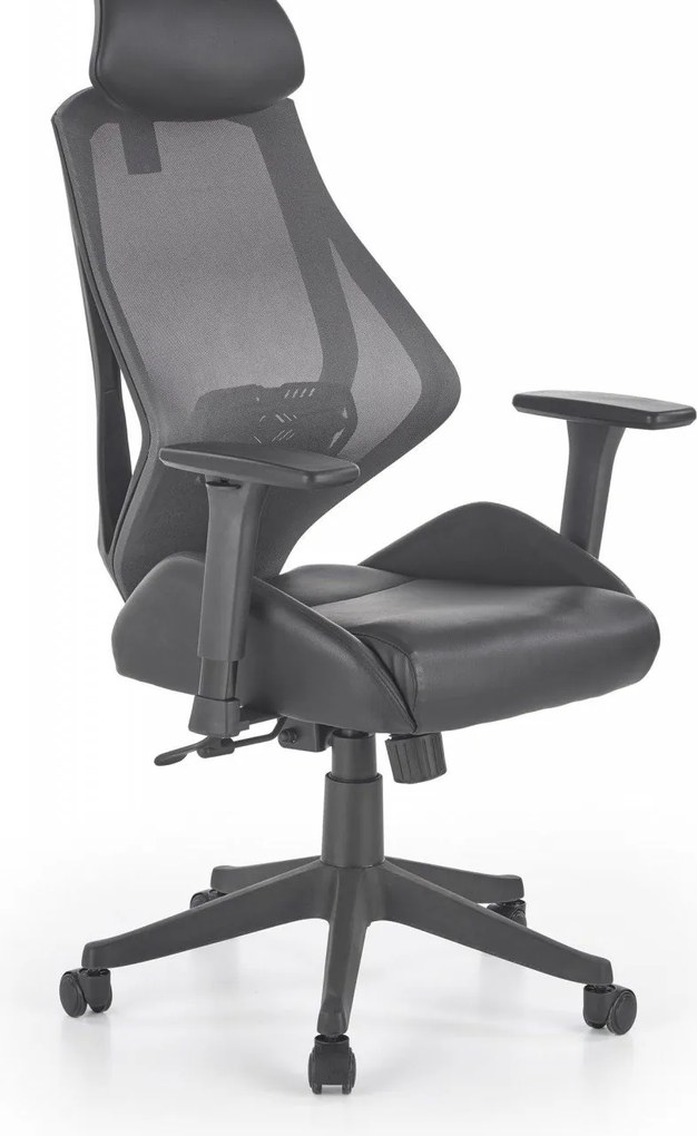 Sedia da ufficio Hasel in nero