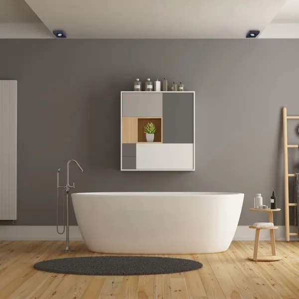 Faretto da incasso NUSA 1xGU5,3/MR16/50W/12V quadrato nero