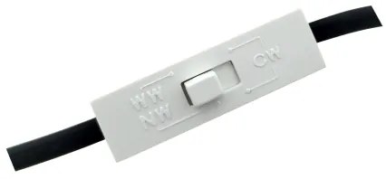 Faretto LED/5W/230V 3000/4000/6400K 7,5x7,5 cm nero