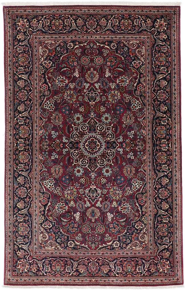 Kashan Tappeto persiano 130 x 210 (Iran) Annodato A Mano