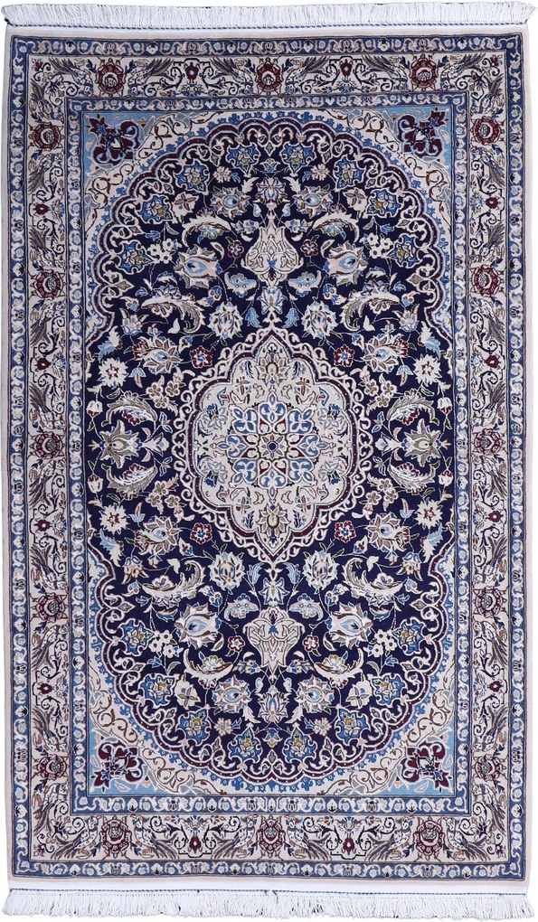 Nain Tappeto persiano 130 x 200 (Iran) Annodato A Mano