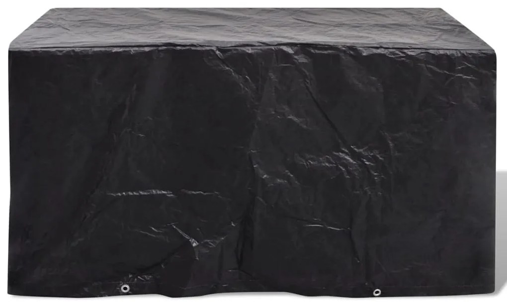 Coperture arredi giardino 2 pz 8 occhielli 180x70x90 cm