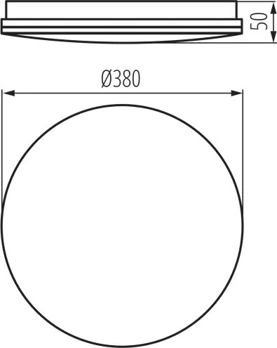 Kanlux 39742 - Plafoniera LED da soffitto per bagno ENELO LED/24W/230V Ø 38 cm IP44