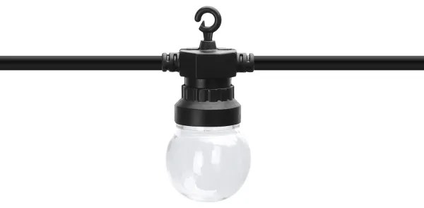 Aigostar - Catena decorativa da esterno LED 10xLED/8m IP44 bianco caldo