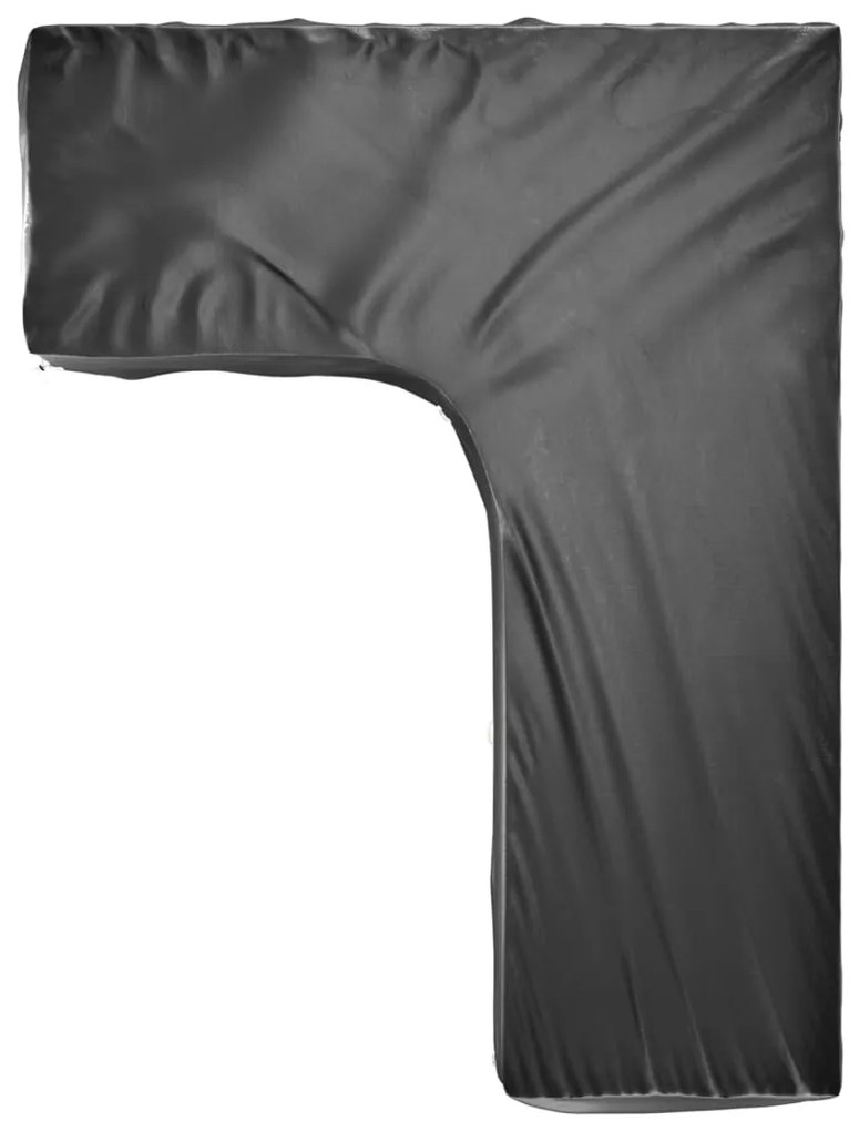 Coperture mobili da giardino a l 2pz 18 occhielli 220x285x80cm