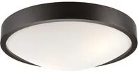 Lampada a Soffitto Anello, Marrone, Legno, 8x37x37 cm, EPIKASA