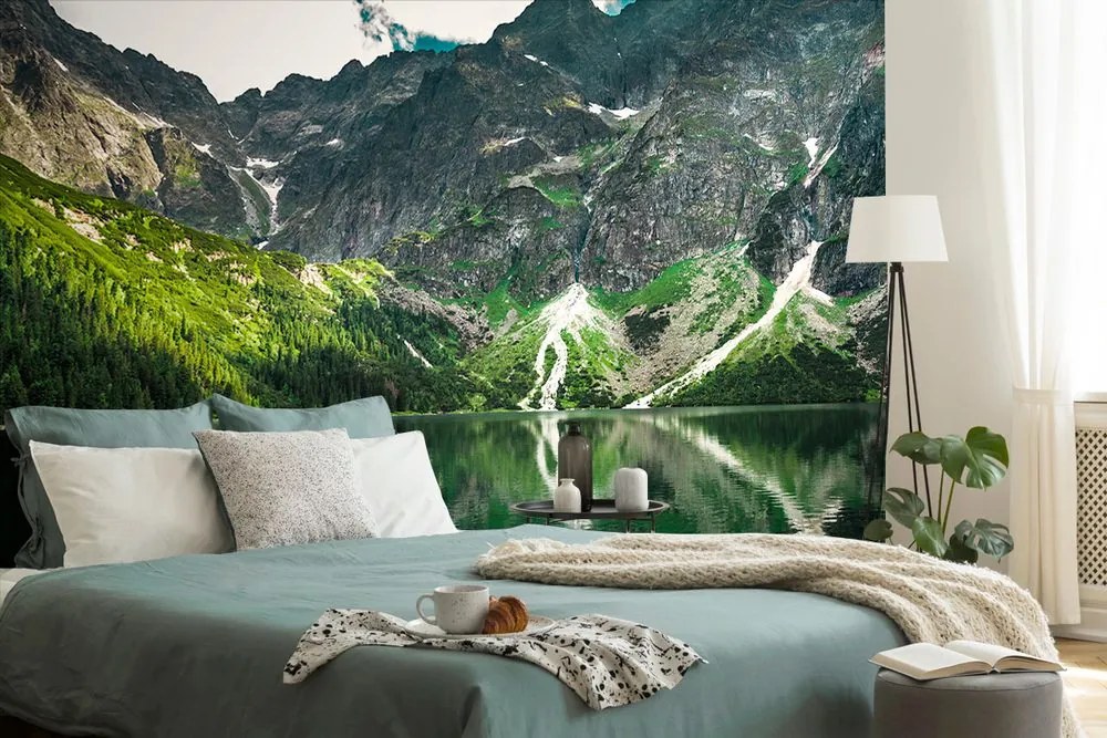Carta da parati autoadesiva – Morskie Oko nei Tatra