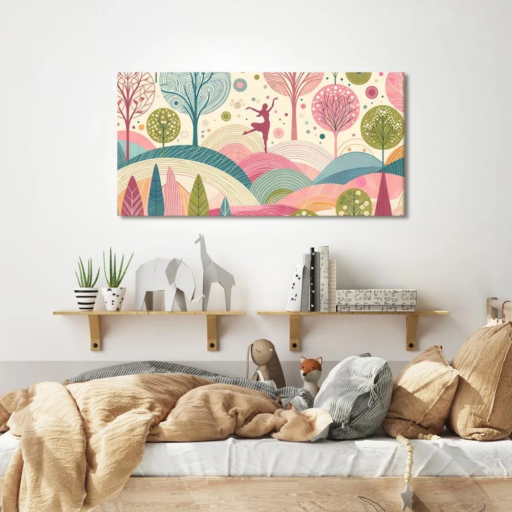 Quadro su tela – Ballerina aggraziata