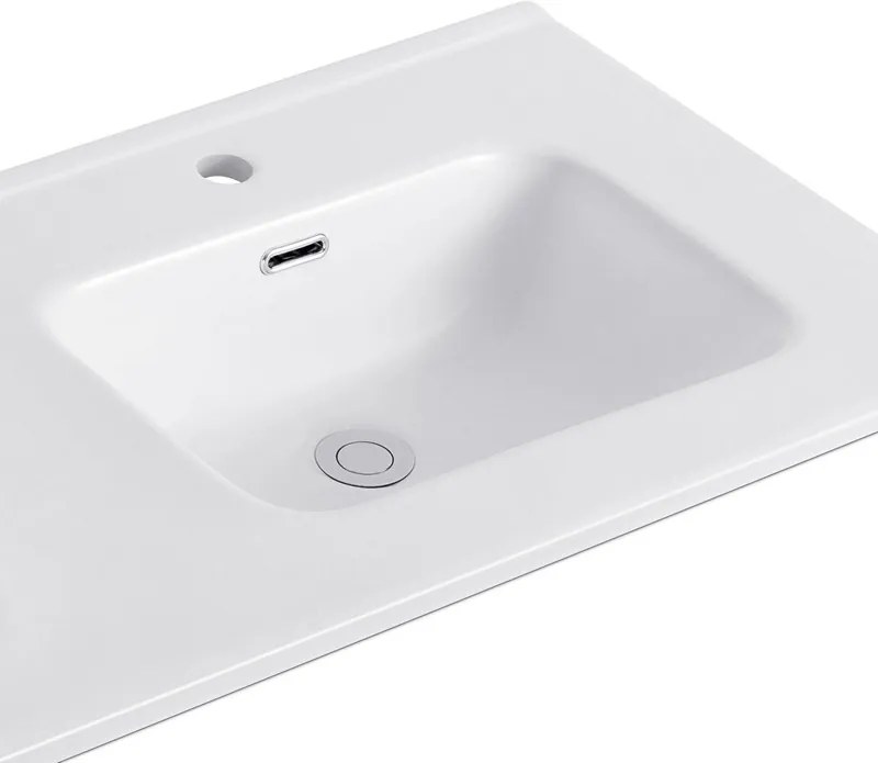 Lavabo incasso 121 cm a doppia vasca | Litos-K7012D - KAMALU