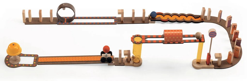 Percorso domino - Zig & Go Junior - Magic - 42 pz