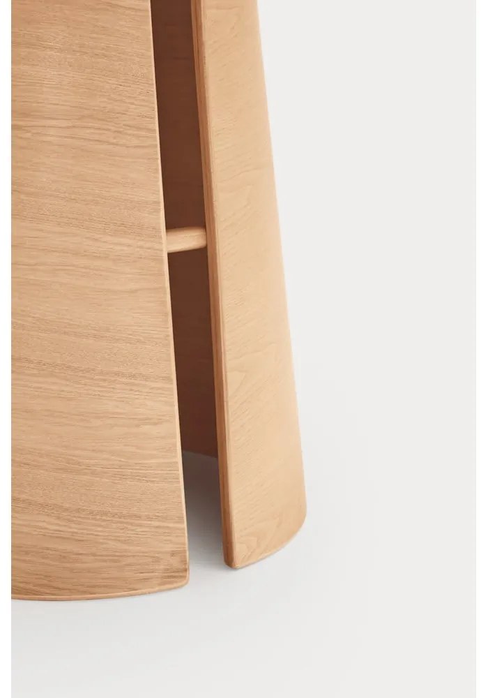 Tavolo da pranzo rotondo in rovere naturale ø 65 cm Cep - Teulat