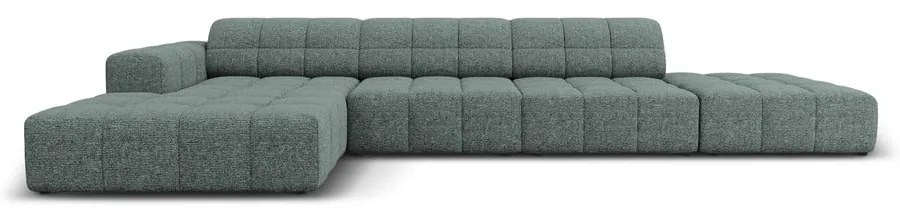 Divano angolare turchese (angolo sinistro) Chicago - Cosmopolitan Design