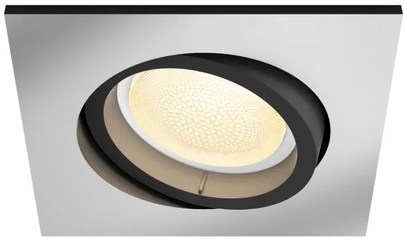 Philips 50551/48/P7 - LED RGB Lampada da incasso Hue CENTURA 1xGU10/5.7W/230V