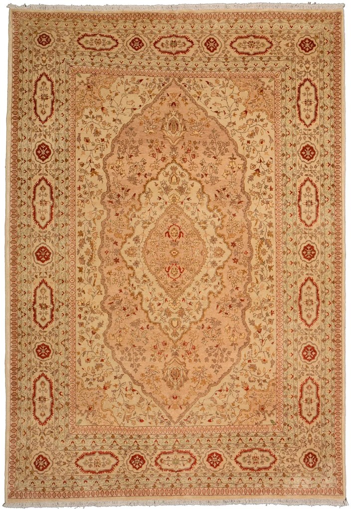Ziegler Tappeto 240x170 Beige (Pakistan) Annodato A Mano