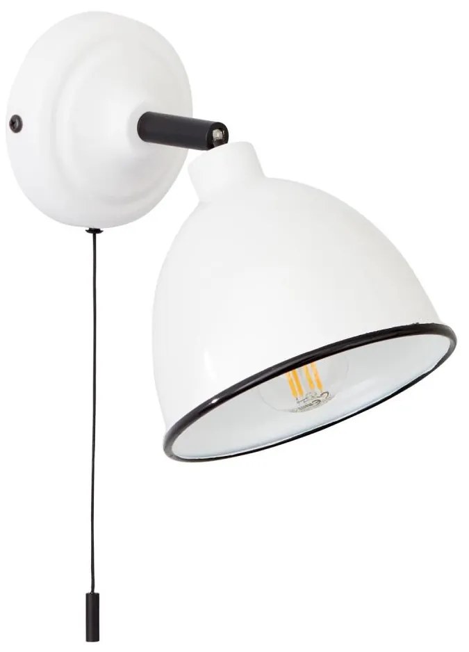 Brilliant - Faretto da parete TELIO 1xE14/28W/230V bianco