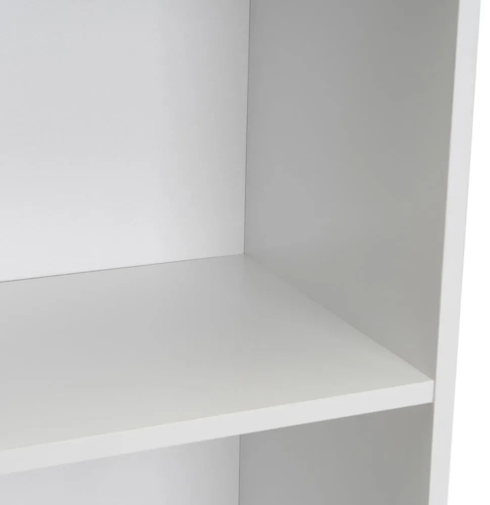 Libreria bianca 30x106x24 cm Cube – Casa Selección