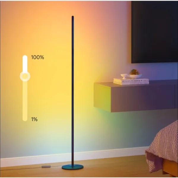 Govee - Lampada da terra dimmerabile LED RGBW LITE MATTER LED/24W/230V Wi-Fi