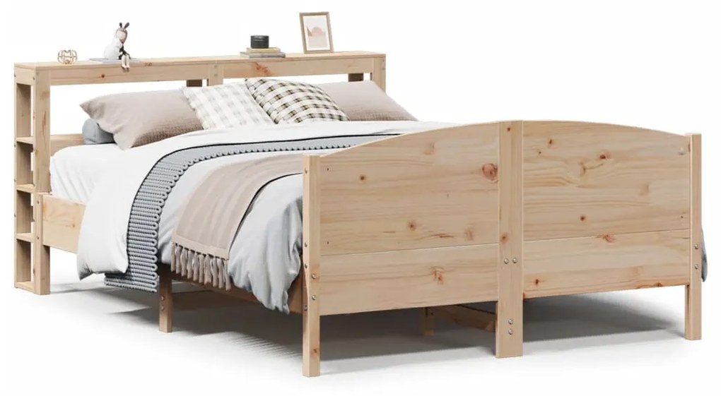 Letto senza materasso 150x200 cm in legno massello di pino