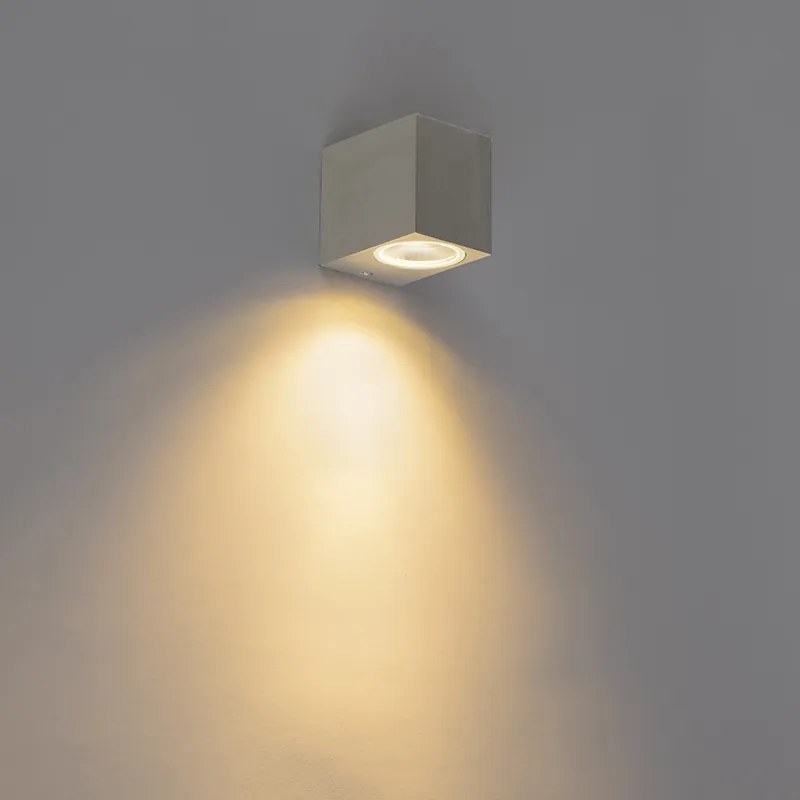 Applique da parete moderna in alluminio IP44 - Baleno