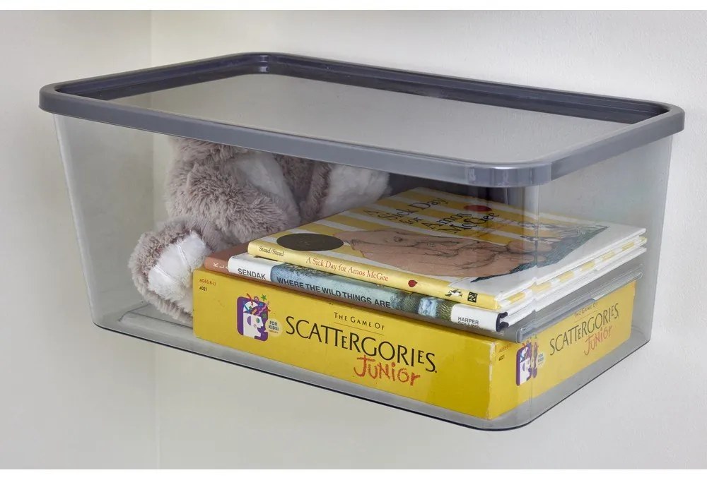 Scatola interna con coperchio in plastica riciclata iD Wallspace - iDesign