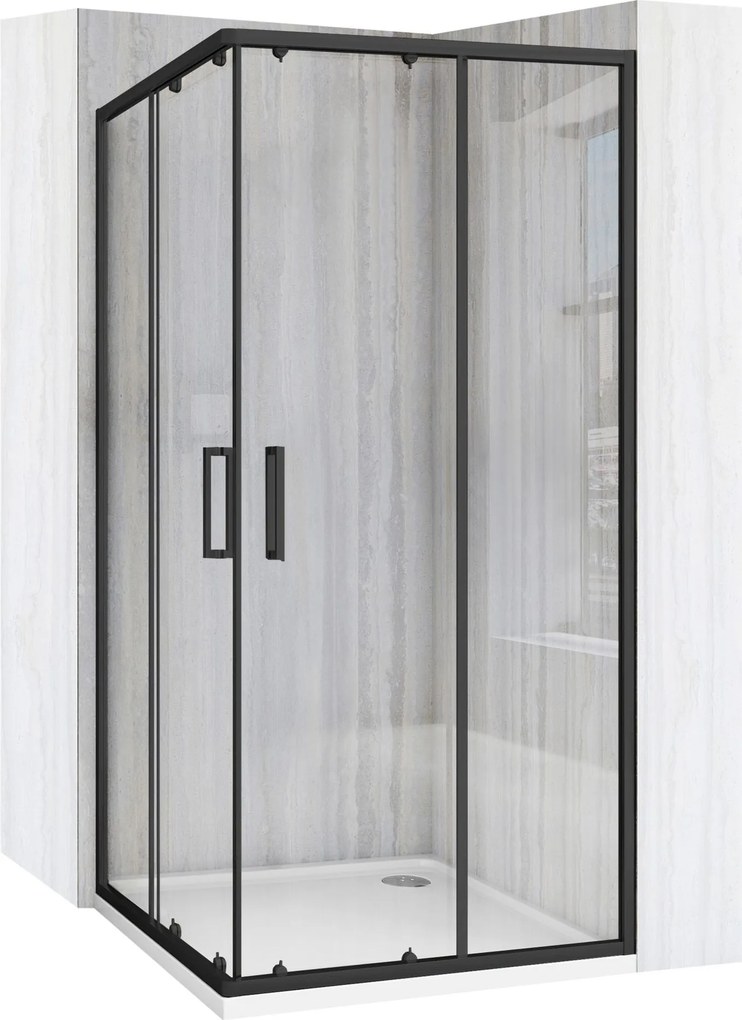 Cabina doccia Rea City 90x90 Black