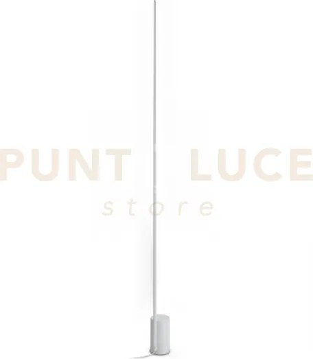 Essence round lampada da terra bianca led 3000k  24w  2400 lm