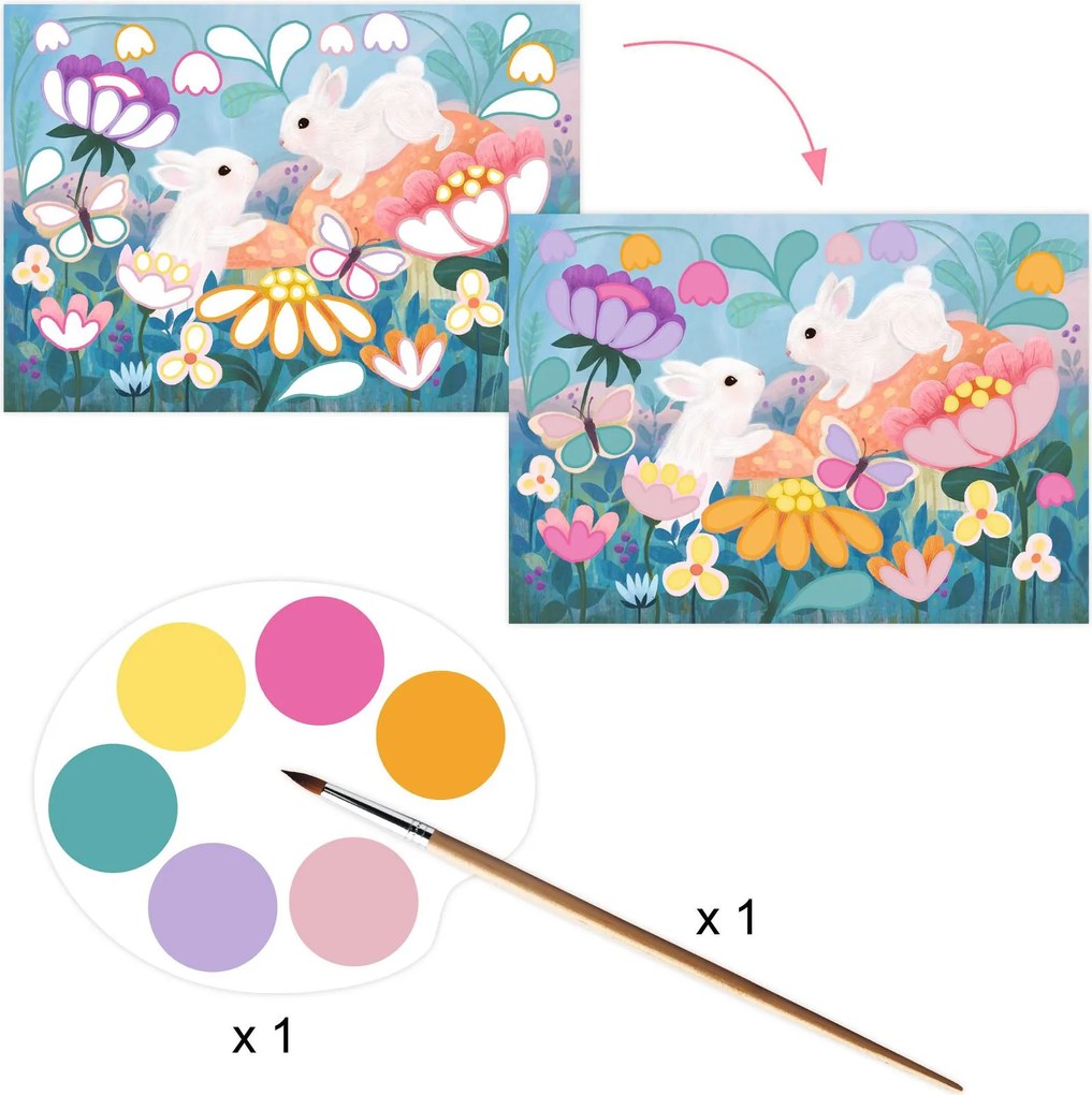 Grande set creativo - Fluffy box - Animali della foresta