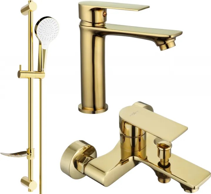 Mexen Royo DF05 set da bagno, oro - 72203DF05-50
