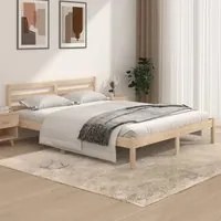 Giroletto in Legno Massello di Pino 150x200 cm 5FT King Size 810435