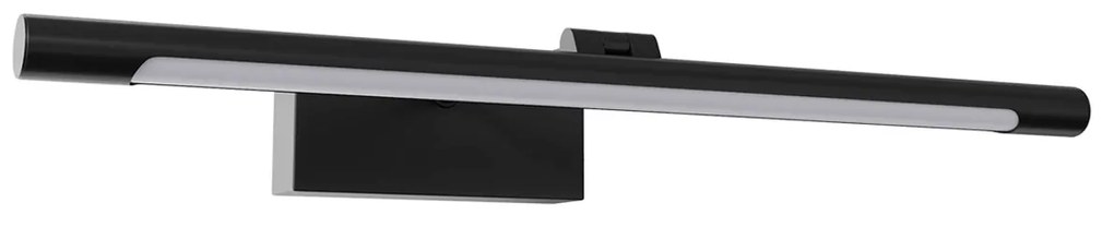 Lampada LED da Specchio 40cm Nera 6W IP54 - da Parete Colore Bianco Naturale 4.000K