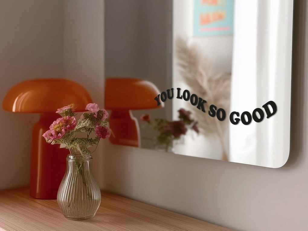 Adesivo per specchio S11 – You look so good