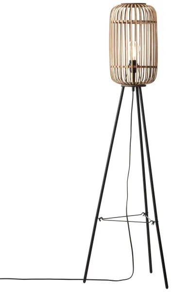 Brilliant - Lampada da terra WOODROW 1xE27/60W/230V bambù