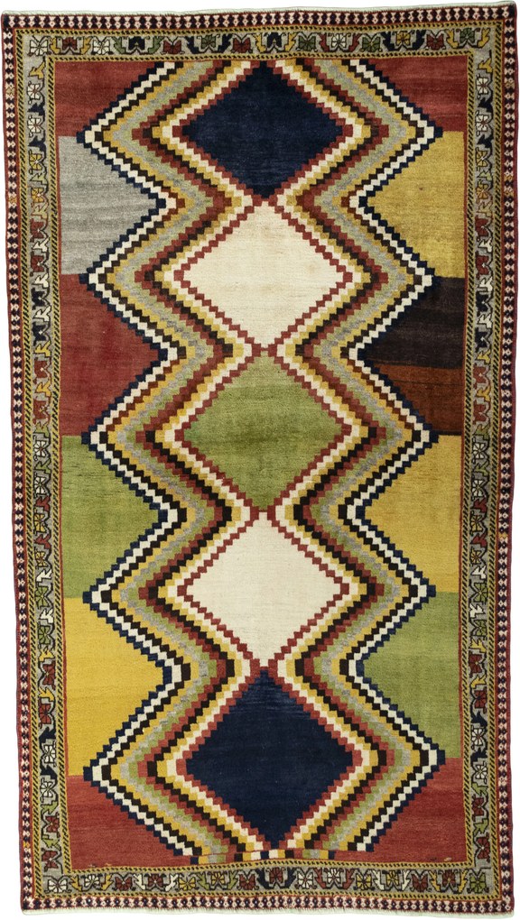 Gabbeh Tappeto persiano 130x230 (Iran) Annodato A Mano