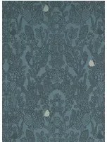 Majvillan Carta da parati Amelie - Petrol/ Soft Black