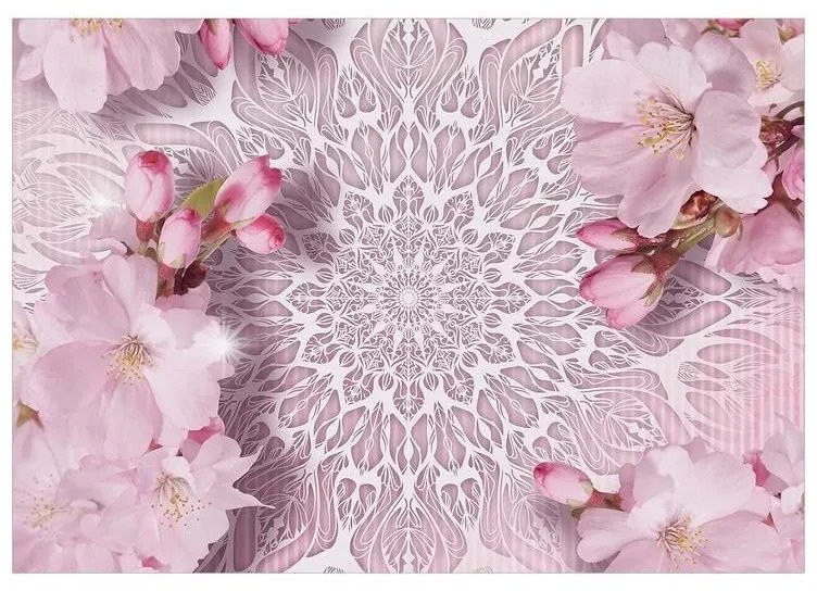 Fotomurale adesivo  Pastel Mandala  Larghezza x Altezza Home decor 245x175