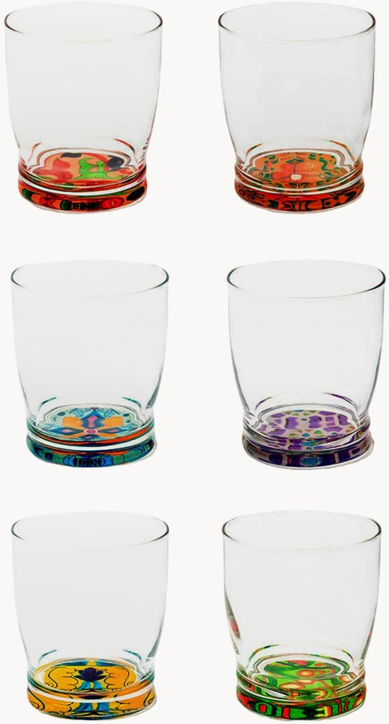 Set di 6 bicchieri Lisbona