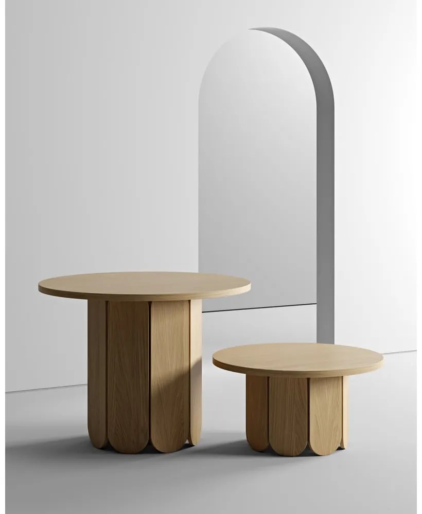 Tavolo da pranzo in rovere morbido, ø 98 cm - Woodman