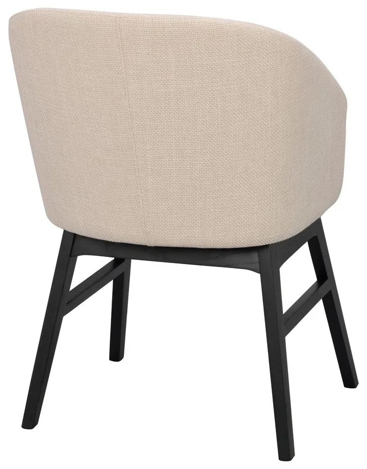 Set di sedie da pranzo beige in imbottito 2 pz Windham – Rowico